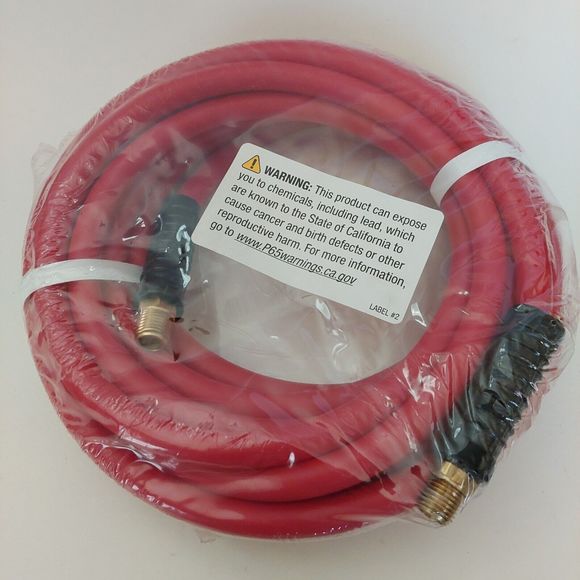 UltraFlex Air Hose WURTH 1/4" x 25FT 0699991425 1/4" MPT Pressure 300 P.S.I. 70 - Picture 3 of 7
